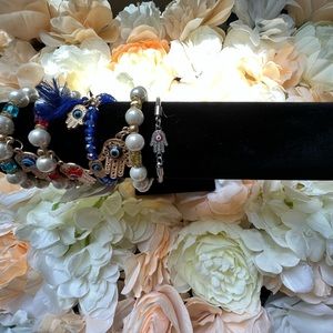 Very cute evil eye bracelets